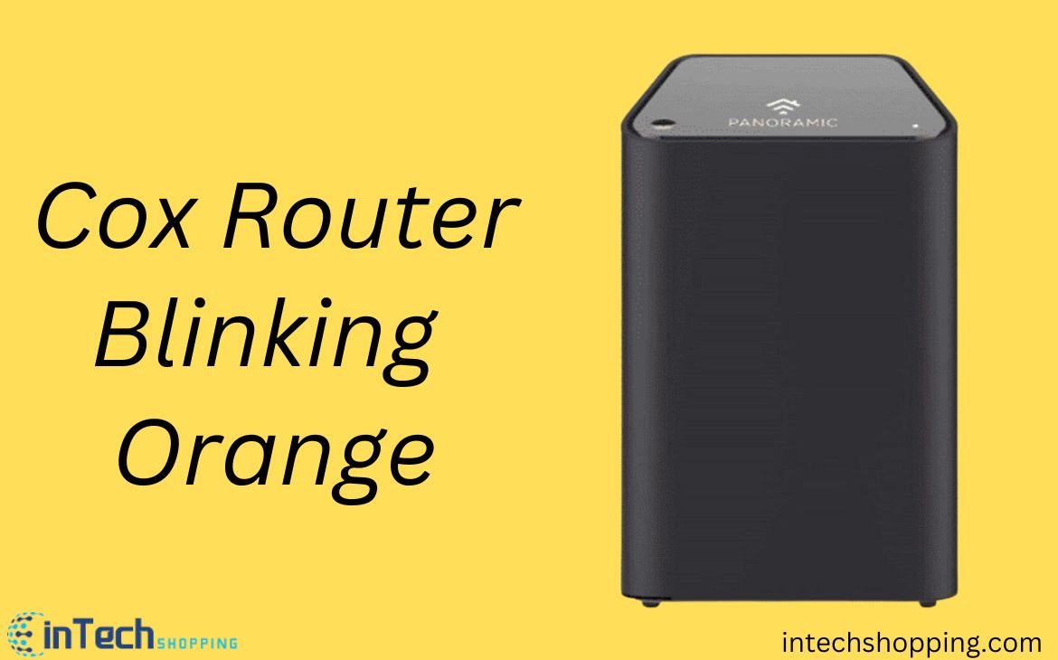 Cox router blinking orange